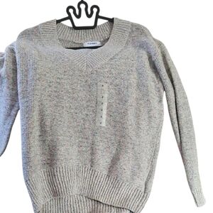 Old Navy Women's Heathered V-Neck Sweater